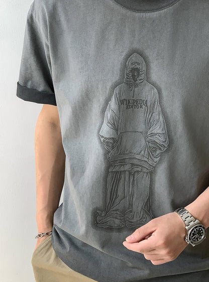Fun Letter Print Tee