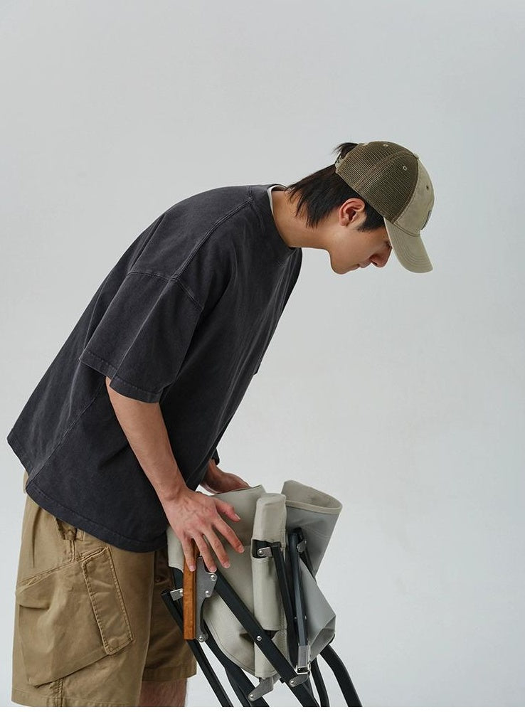 Retro Washed Cotton Tee