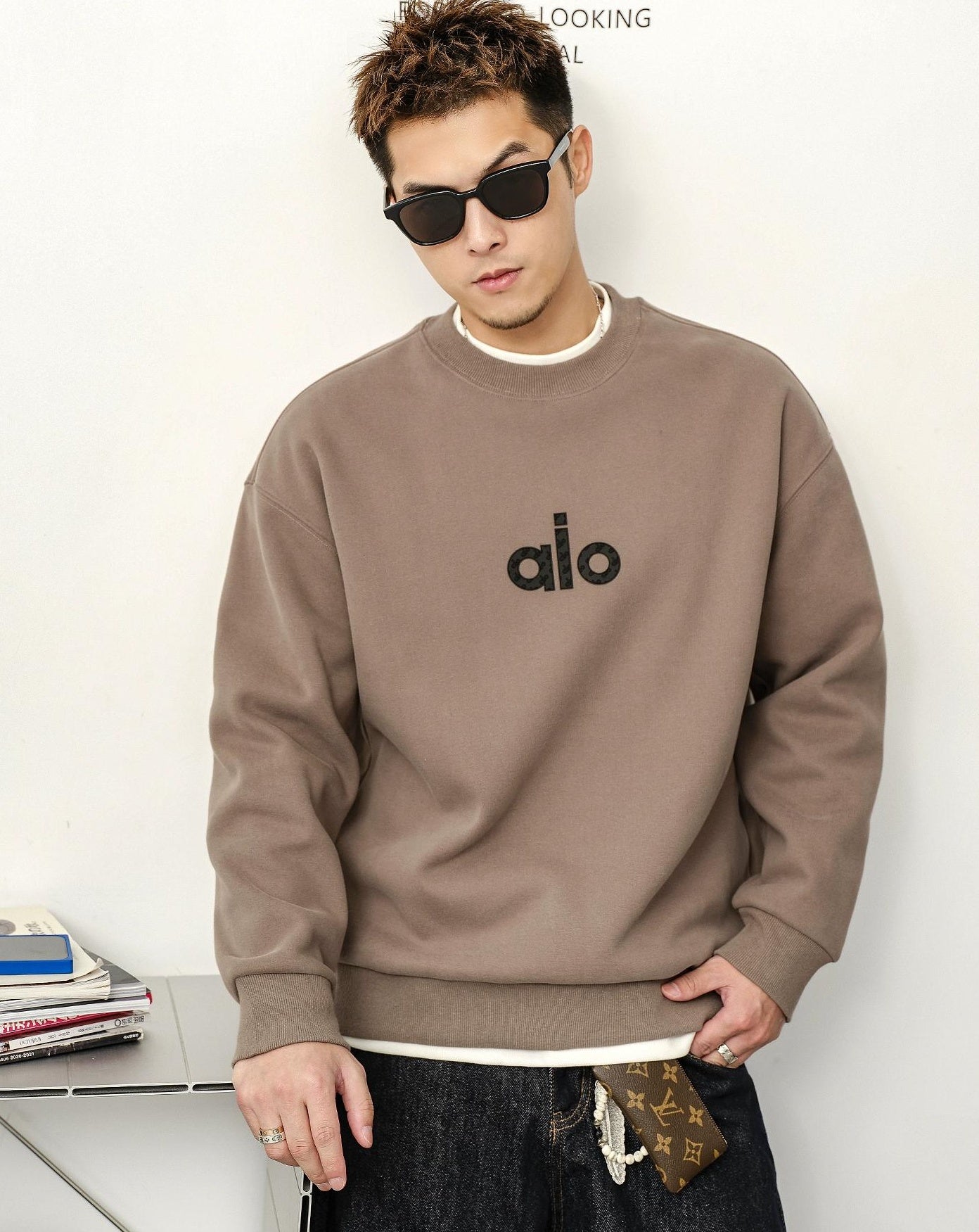 trendy casual sweater