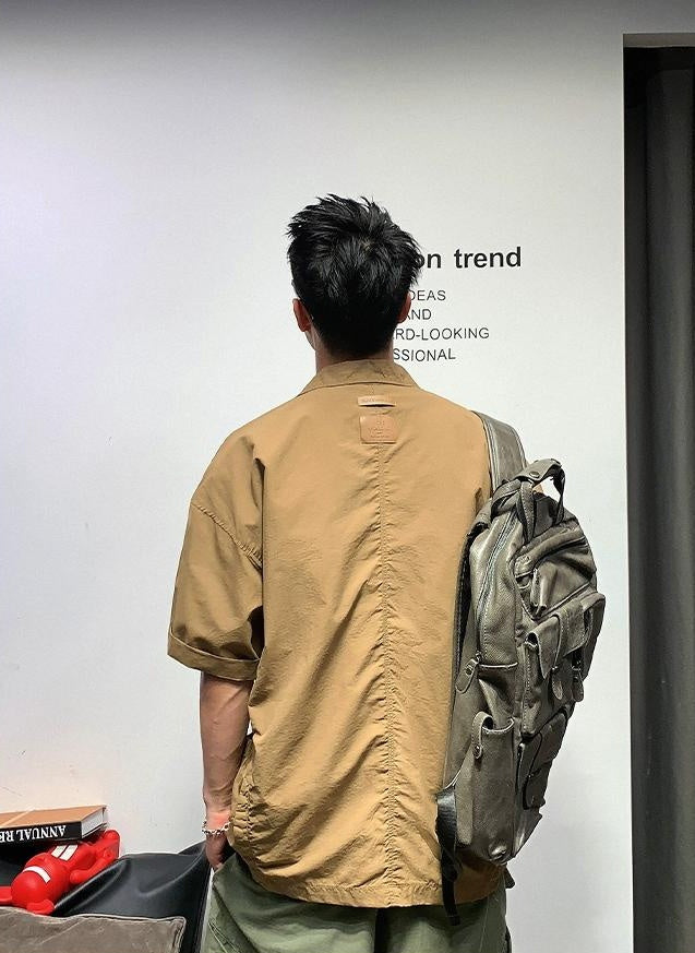 Retro Short-Sleeve Shirt