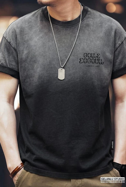 アメリカンウォッシュ グラデーション Tシャツ
