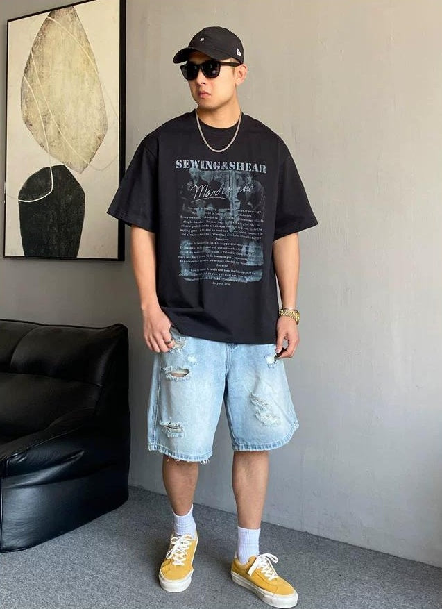 Summer Casual Graphic Tee