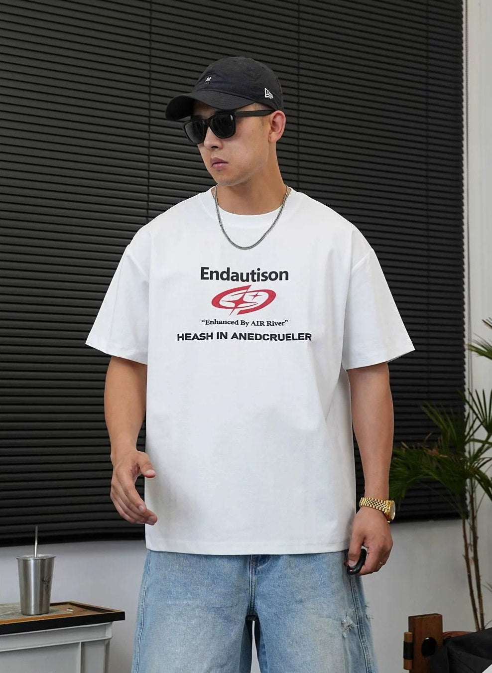 Casual Endautison Graphic T-Shirt