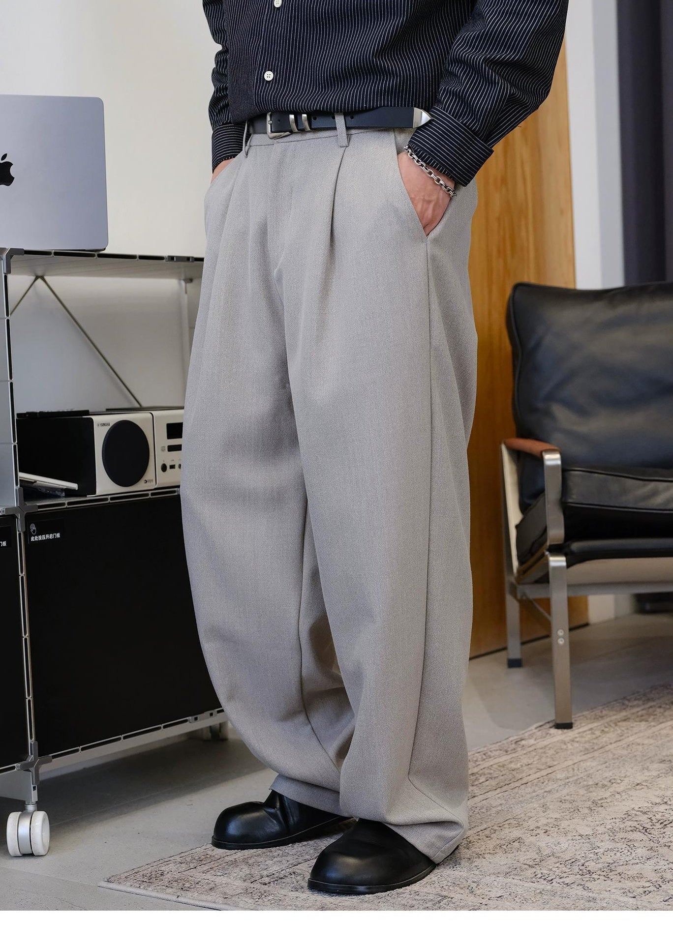 Formal Black Suit Pants