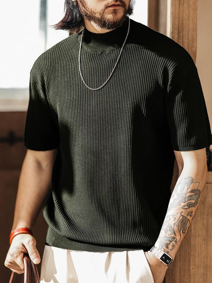 ハーフハイネックニットＴシャツ