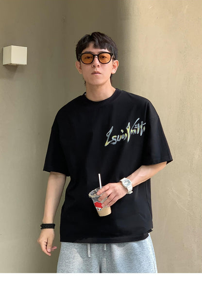 Flower Smiley Heavyweight Tee