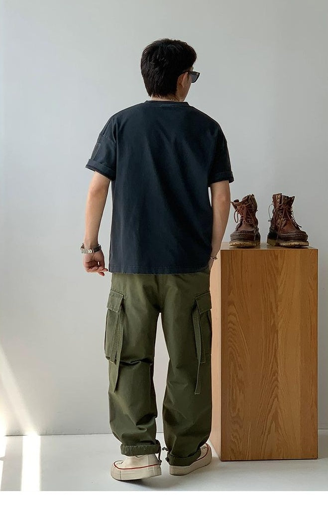 Retro Spliced Pocket Tee