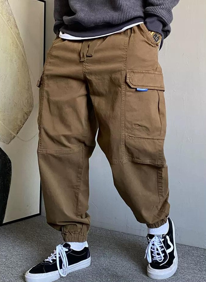 ルーズフィット ワークパンツ