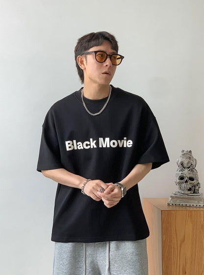 Color Clash Letter Tee