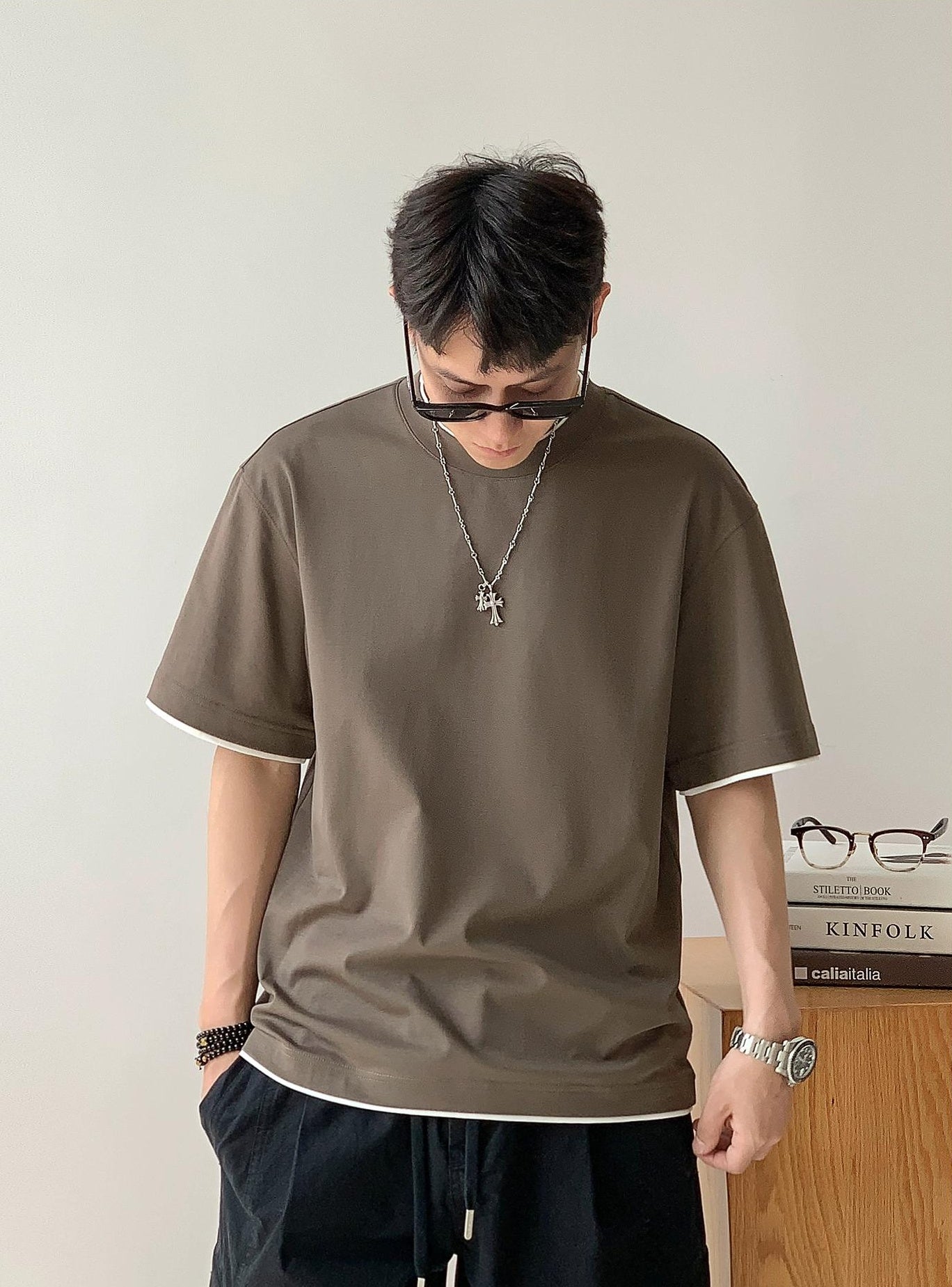 Lightweight Basic Short Sleeve T-Shirt