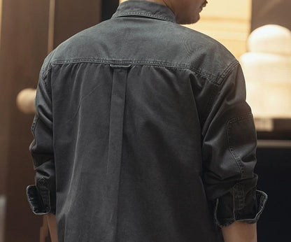 Retro Hunting Denim Shirt