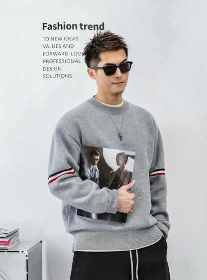 Heavyweight Color Block Jumper