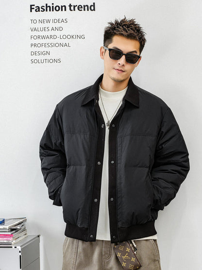 Men's heavy down jacket