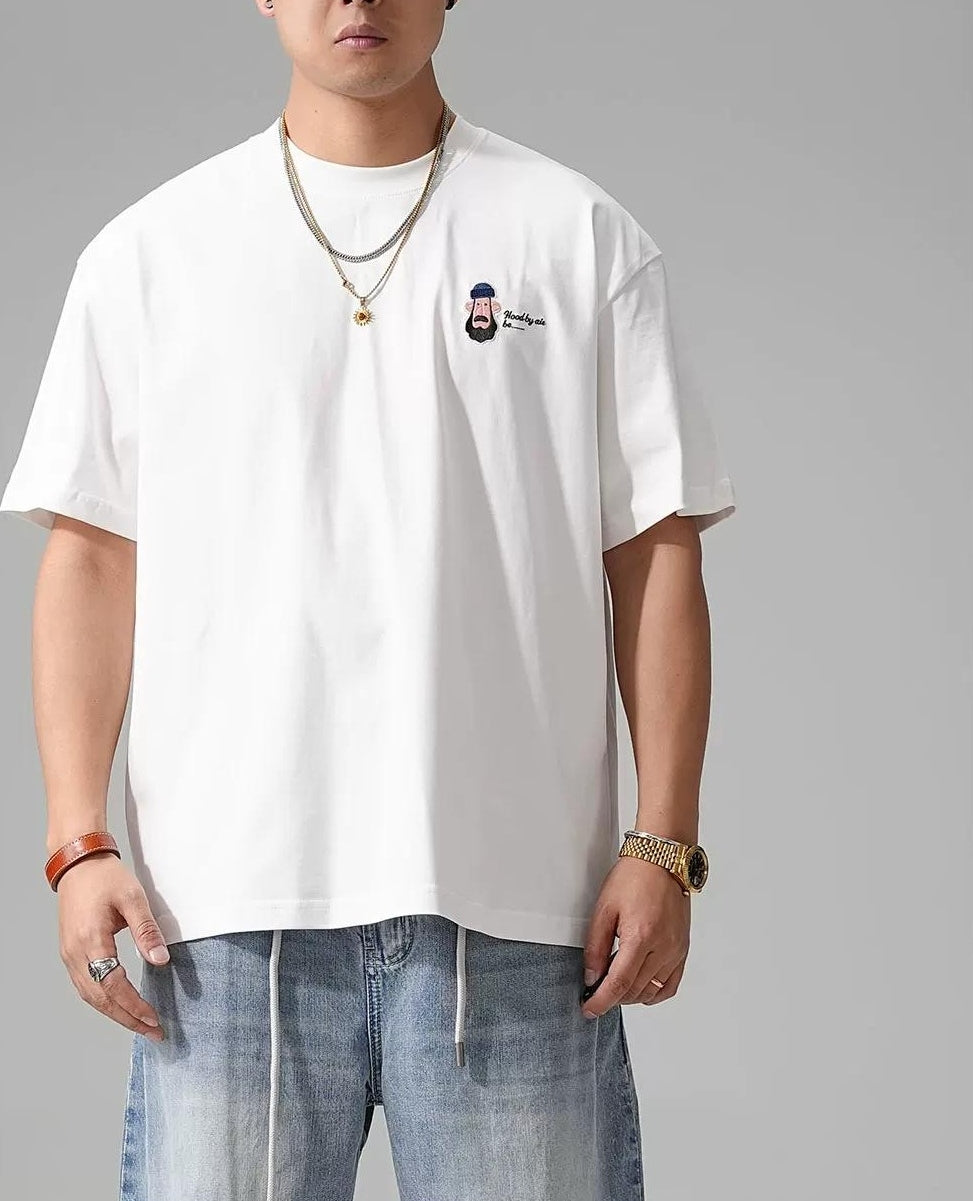 ギャングスタープリントコットンＴシャツ