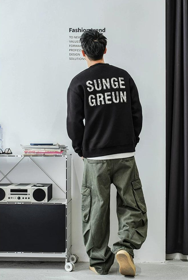 カジュアル フリース セーター トップ