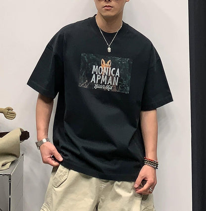 サマー ルーズ ヘビーコットン Tシャツ