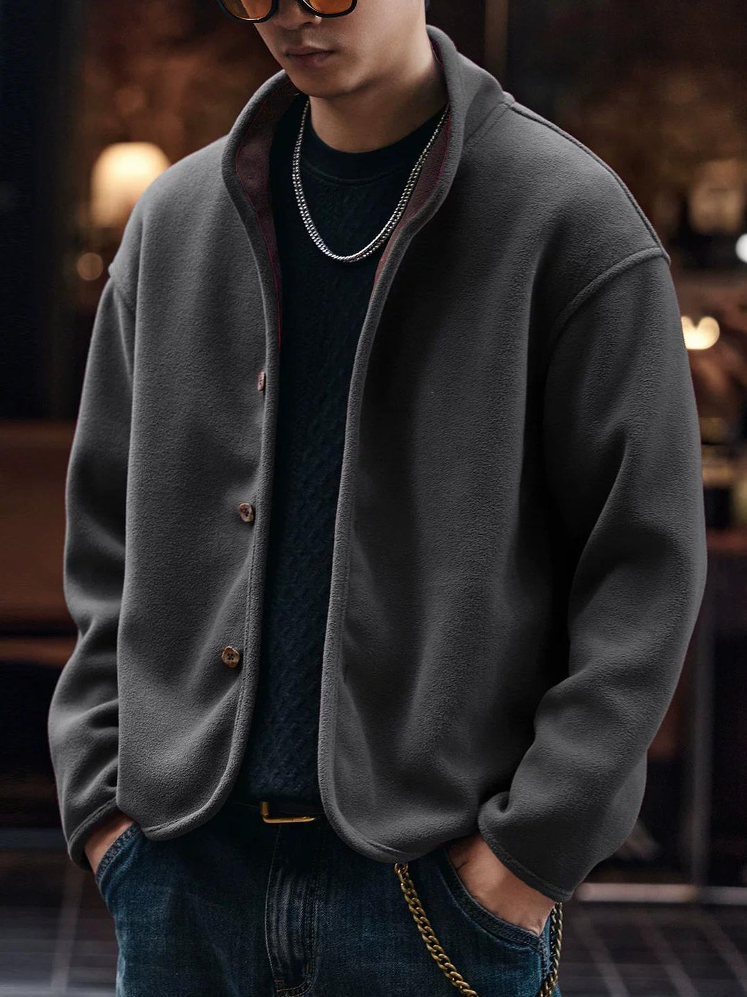 Retro Niche Cardigan Jacket