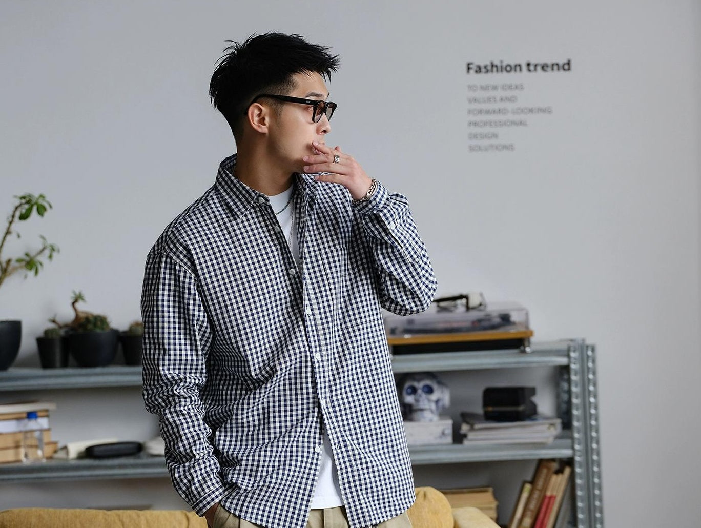Casual Long-Sleeve Shirt