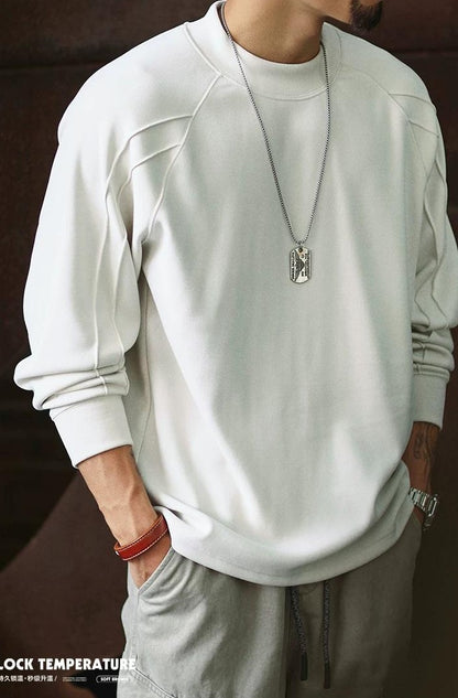 オーバーサイズ サーマル ロングスリーブ Tシャツ