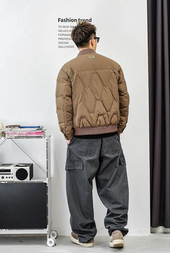 Men's heavy down jacket