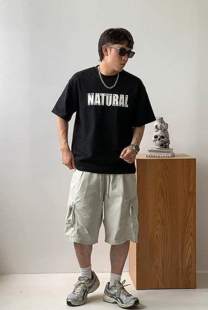 Rivet Print Short Sleeve T-Shirt