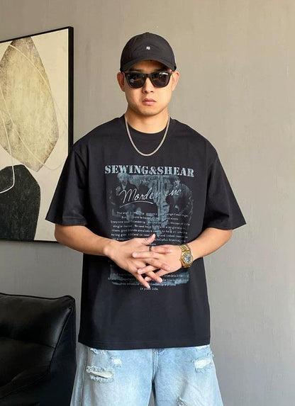 Summer Casual Graphic Tee