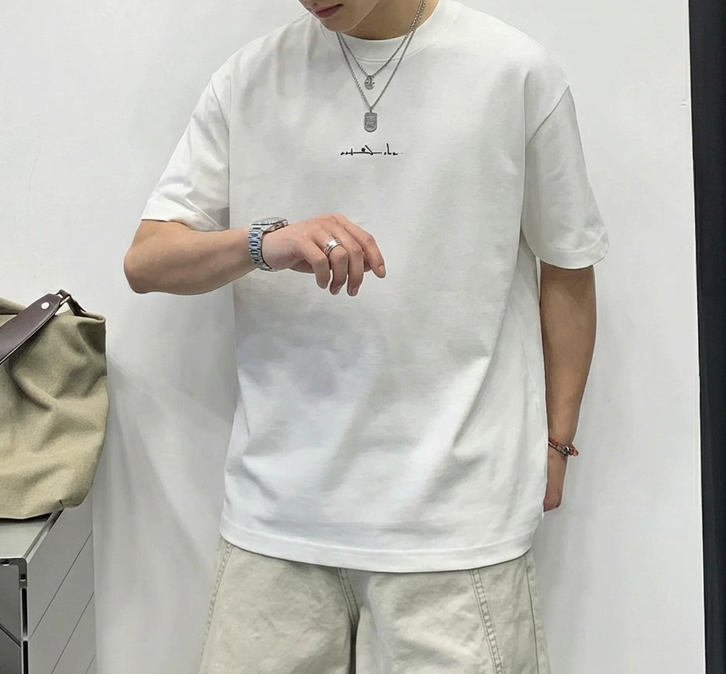 スタイリッシュエッジスタンプＴシャツ