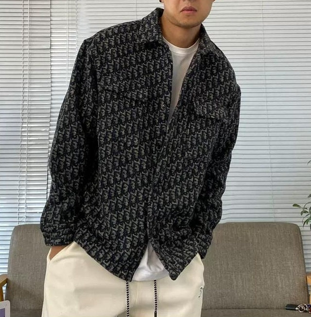 ラギッド ハウンドトゥース ワーク シャツ
