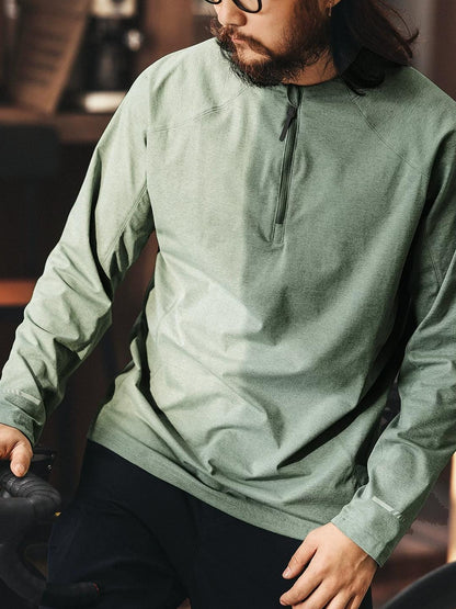 アウトドアクイックドライロングスリーブTシャツ