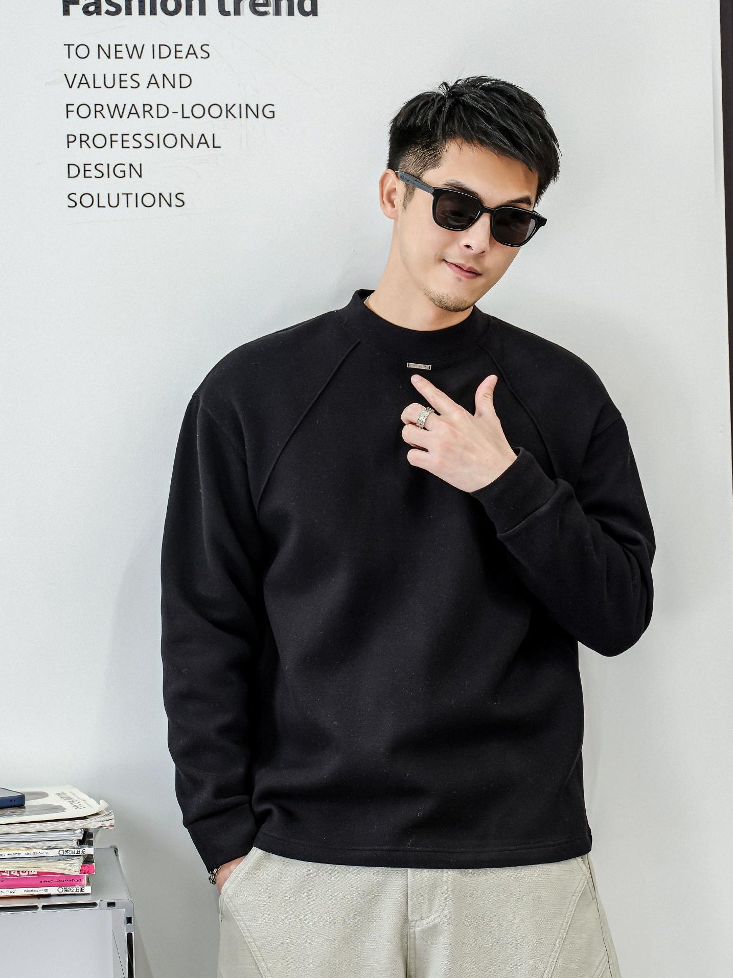 ロングスリーブカジュアルTシャツ