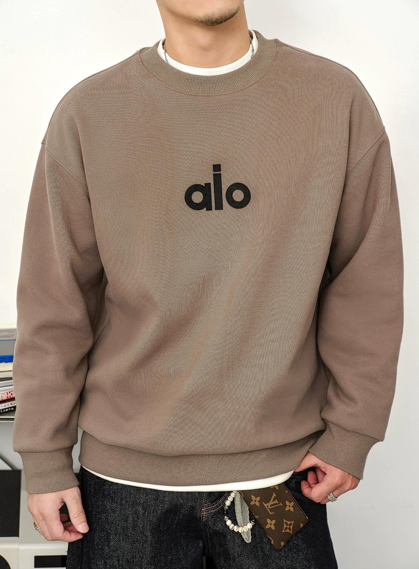 trendy casual sweater