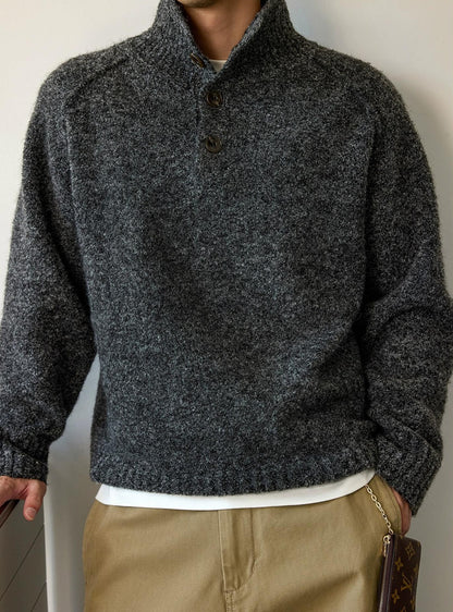 心地よいウールブレンドジャンパー