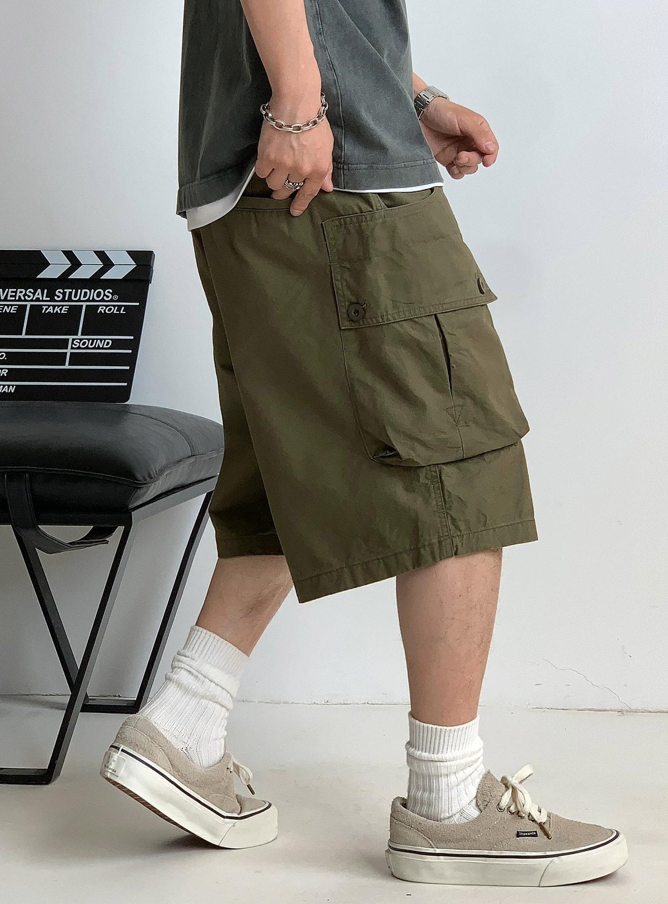 Casual Loose Cotton Shorts