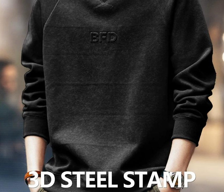 Retro high neck sweater