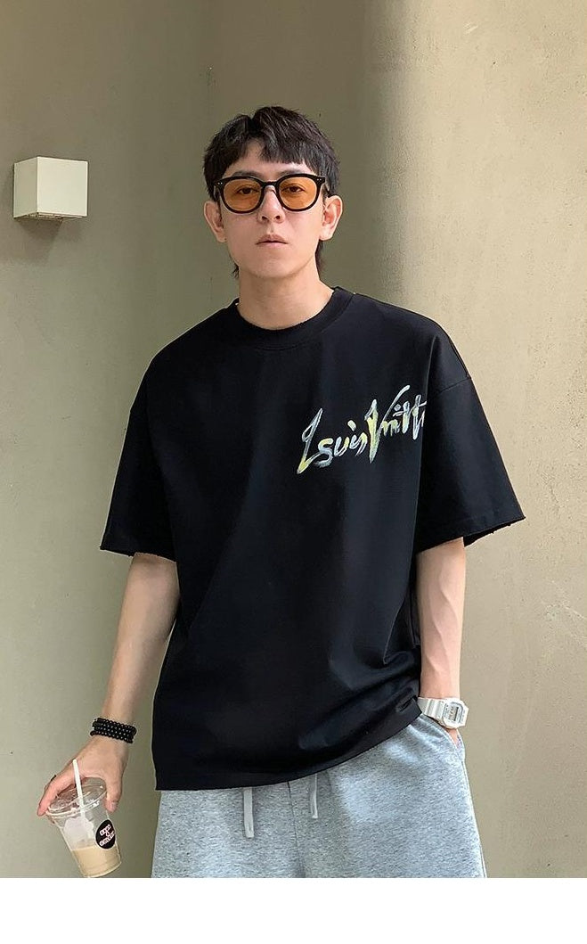 Flower Smiley Heavyweight Tee