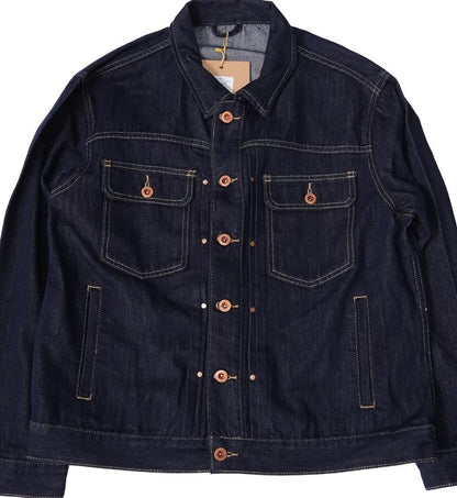 レトロカジュアルデニムジャケット