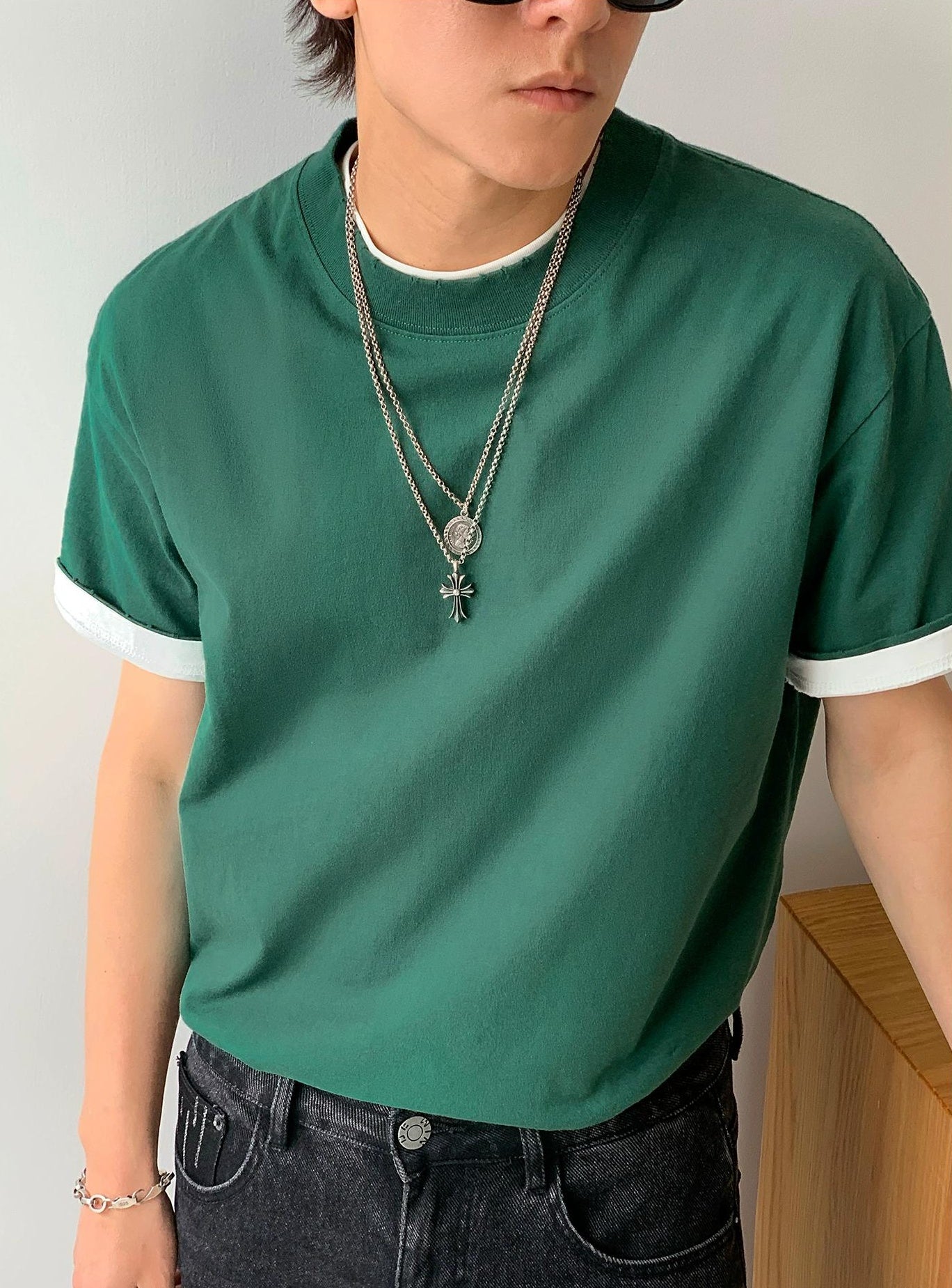 Cotton Casual Short-Sleeve T-Shirt