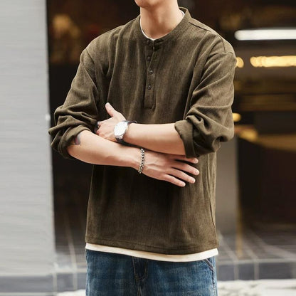 レトロツリーパターンスウェットシャツ