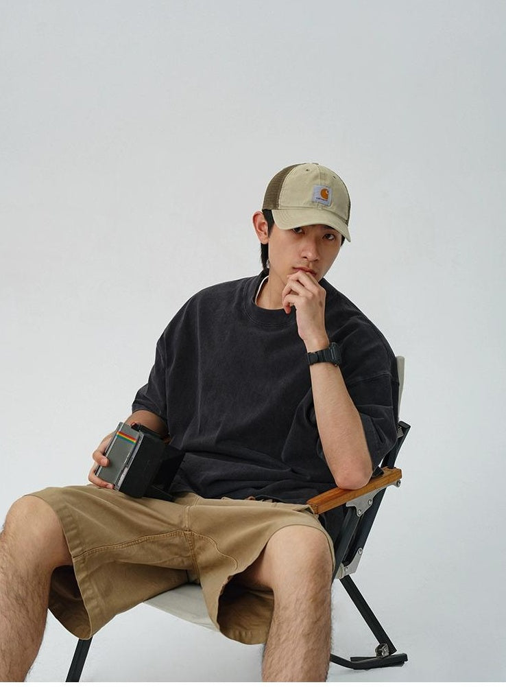 Retro Washed Cotton Tee