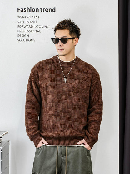 Heavyweight Twist Floral Pullover