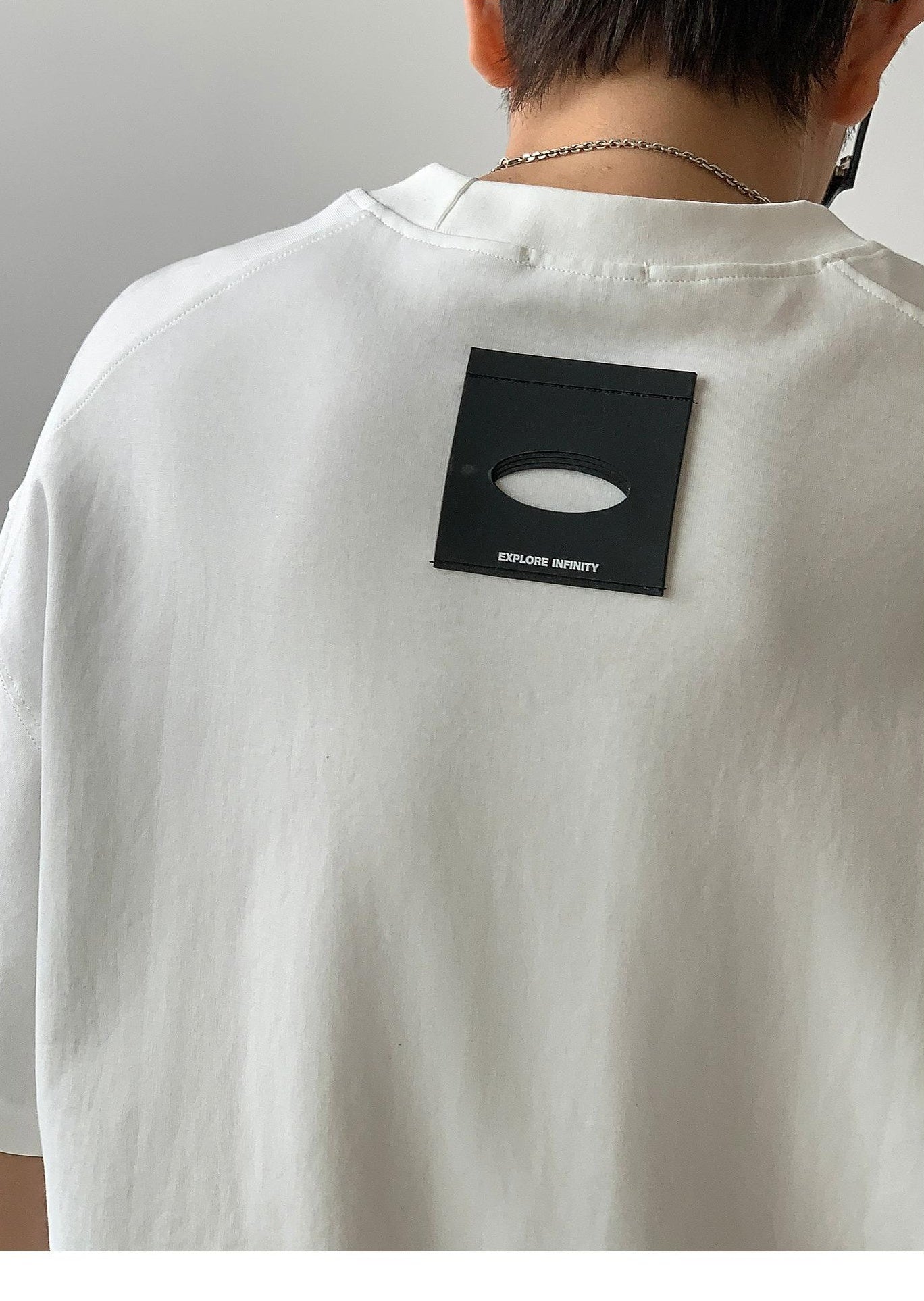 Color Clash Letter Tee