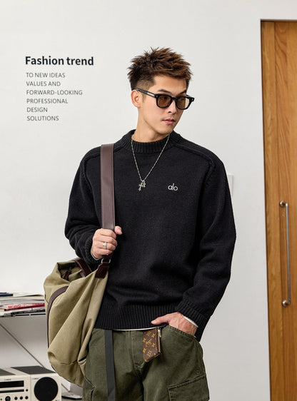 ヘビーウェイトブラックセーターティー