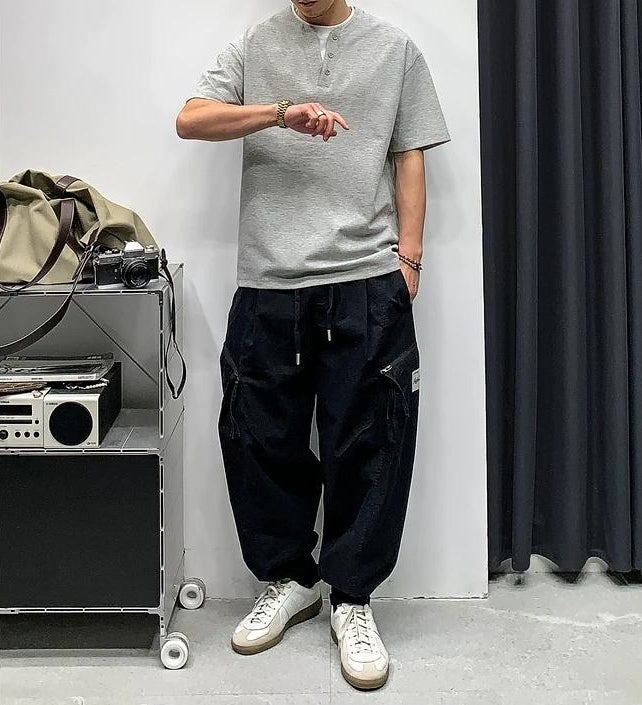 シンプル ソリッド カラー ティー
