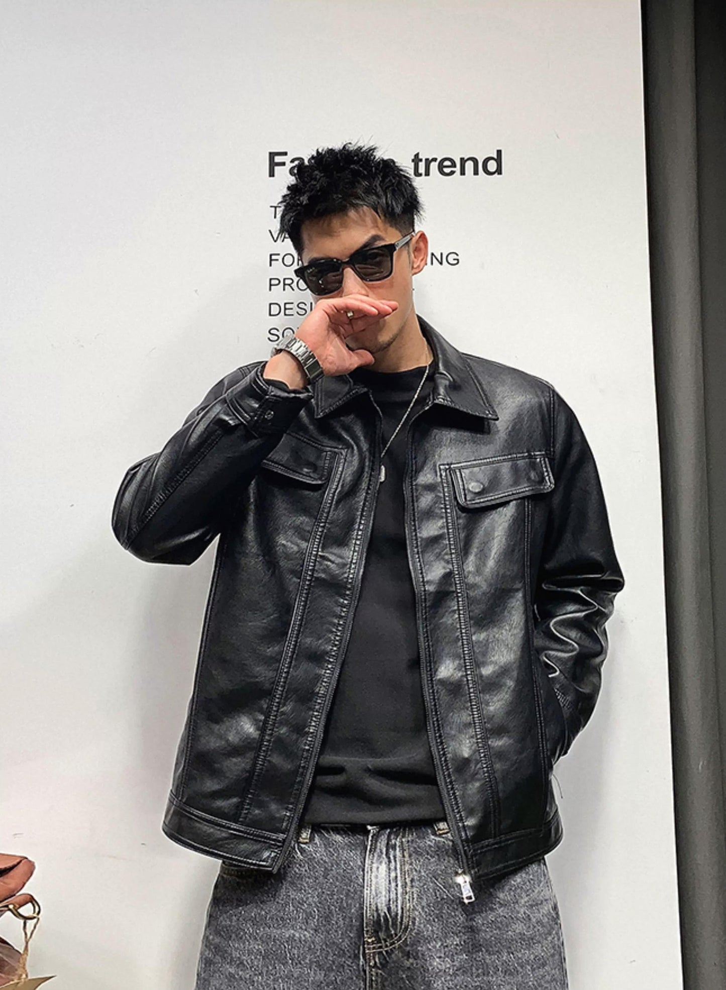 Urban Biker Leather Jacket