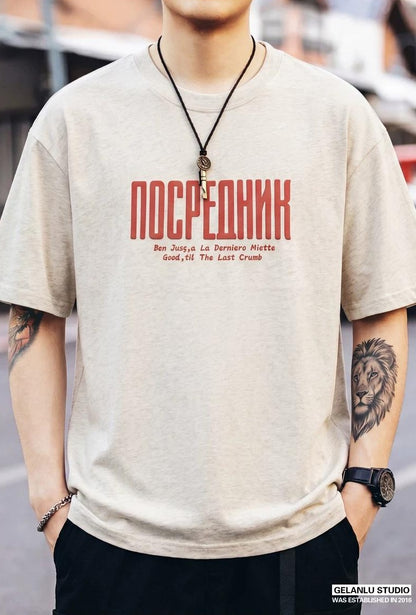 厚手コットンプルントTシャツ