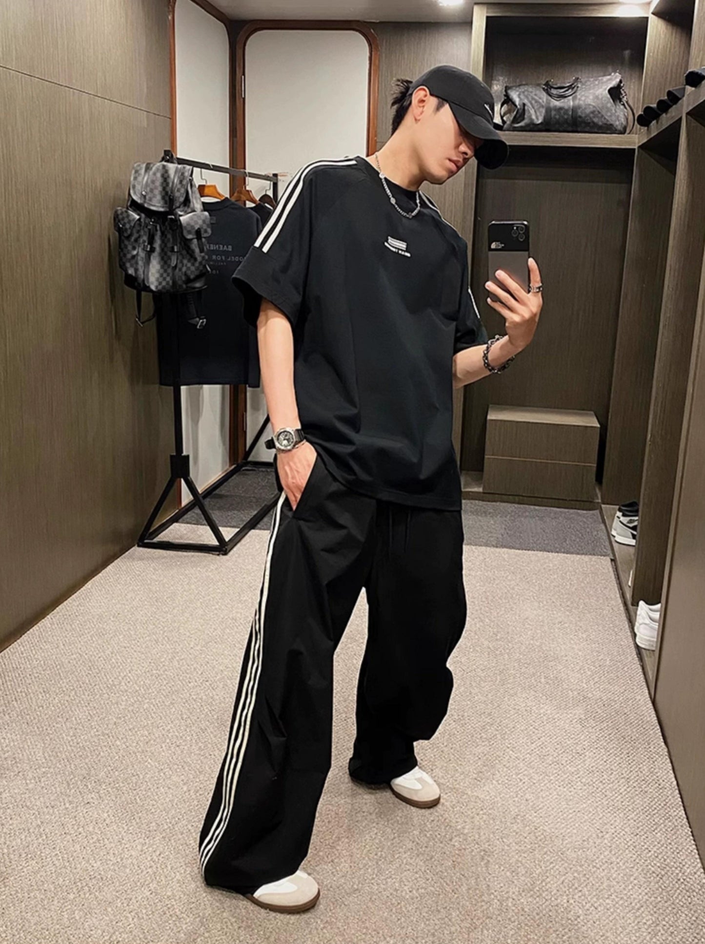 Three-Stripe Tee