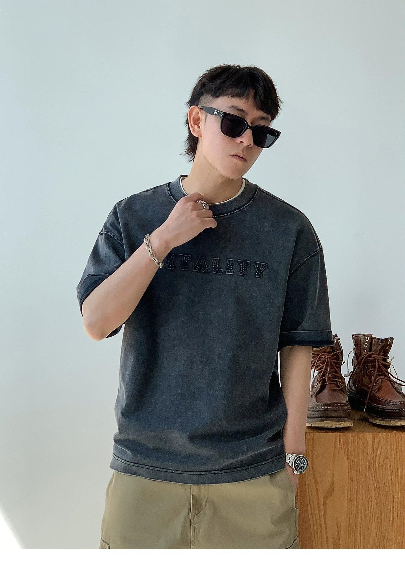 260g Old Washed Tee