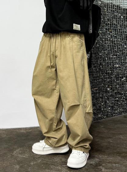 コージープリーツハーレムパンツ