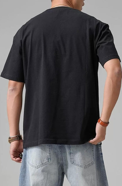 カジュアルグラフィックコットンＴシャツ