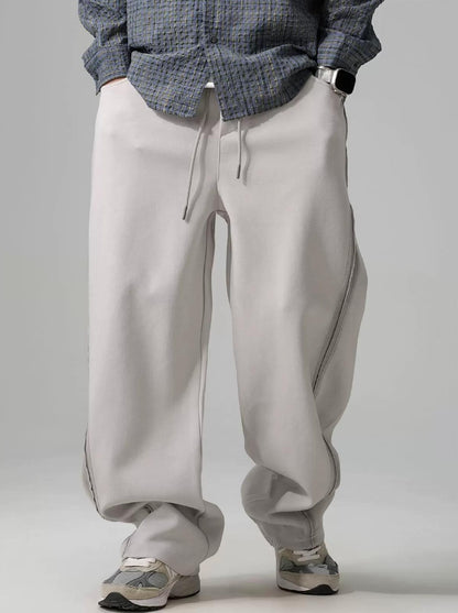 カジュアルルーズスウェットパンツ